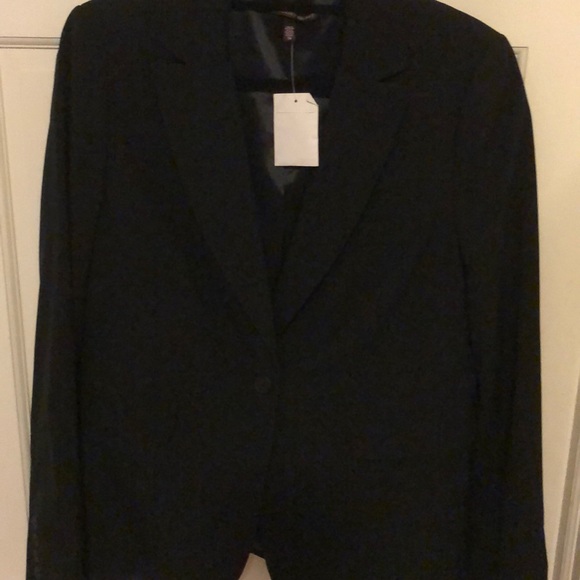 VICTORIA SECRETS black 1 button blazer - Picture 5 of 7